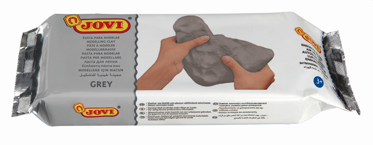 JOVI Air Dry Modelling Clay 500g Grey