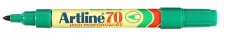 ARTLINE EK70 Permanent Bullet Marker (Green) (Box of 12)