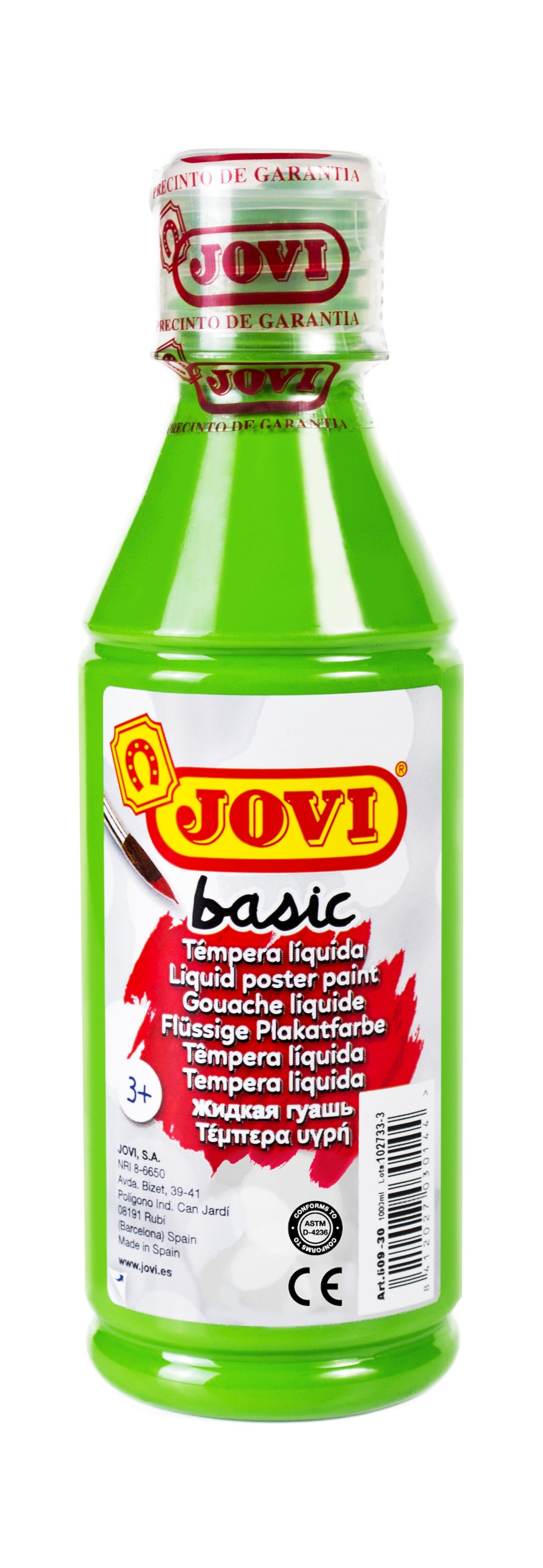 JOVI Basic Liquid Poster Paint 250ml Medium Green