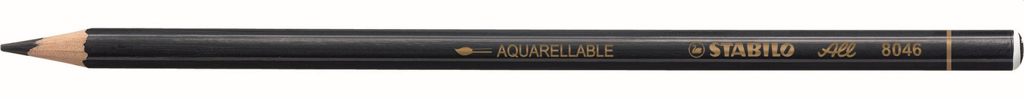 STABILO All Colour Pencil Crayons Black