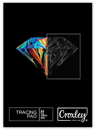 CROXLEY JD252 A4 30 Sheet Tracing Pad Pack of 10