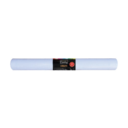 CROXLEY Self Adhesive Cover - Clear - 450mmx10m Roll