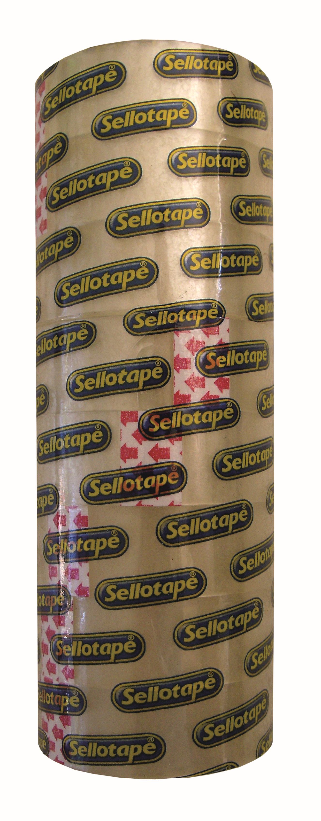 SELLOTAPE Clear 18mmx33m Pk 8