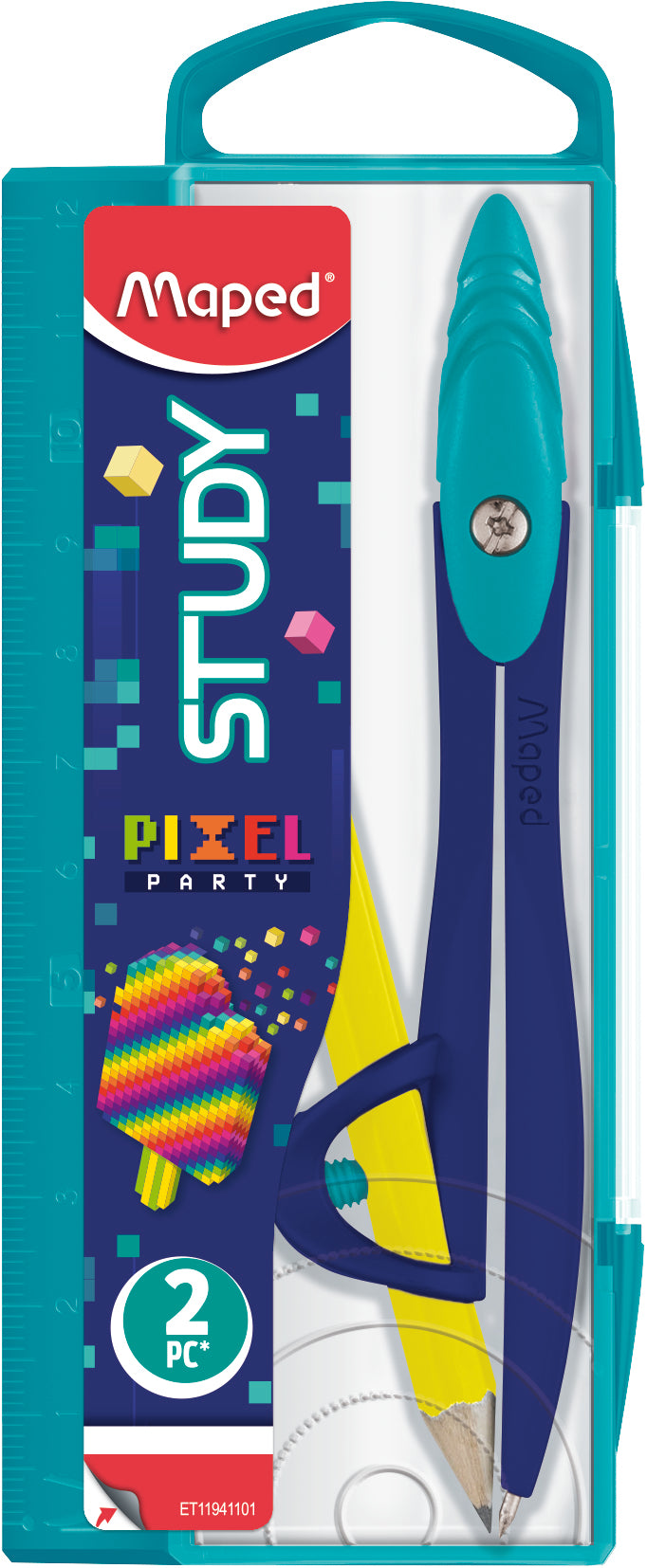 MAPED Pixel Compass Study with Pencil