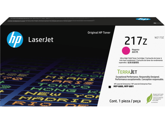 HP 217Z Magenta Original LaserJet Toner Cartridge ~ 24,000 pages