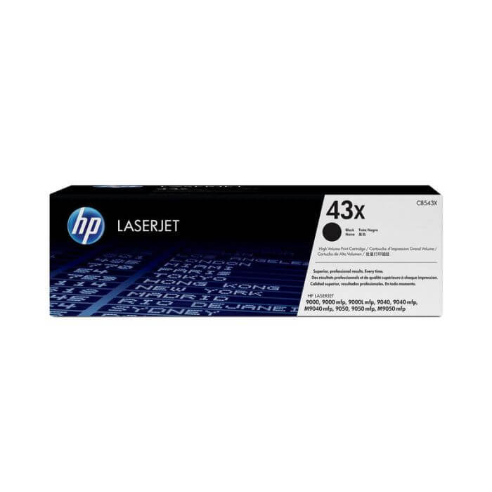 HP 43X High Yield Black Original LaserJet Toner Cartridge 30 000 pgs