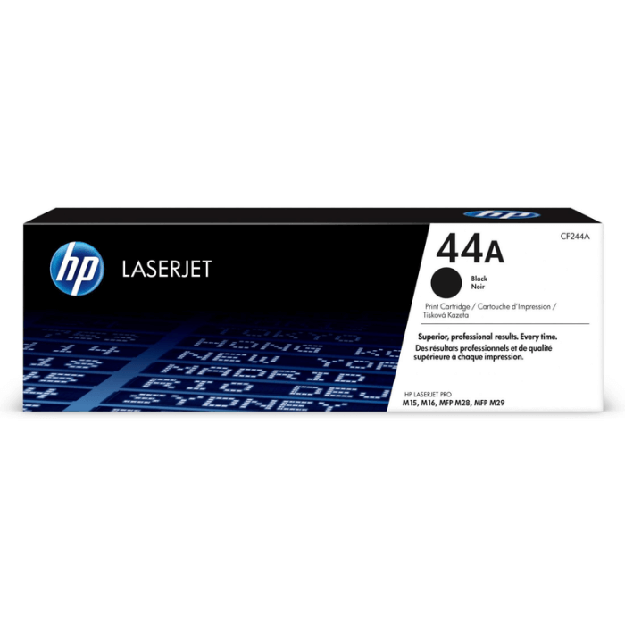 HP 44A Black Original LaserJet Toner Cartridge 1 000 pgs