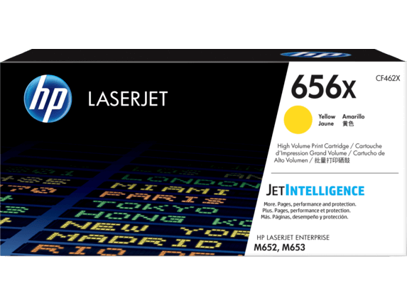 HP 656X High Yield Yellow Original LaserJet Toner Cartridge 22 000 pgs