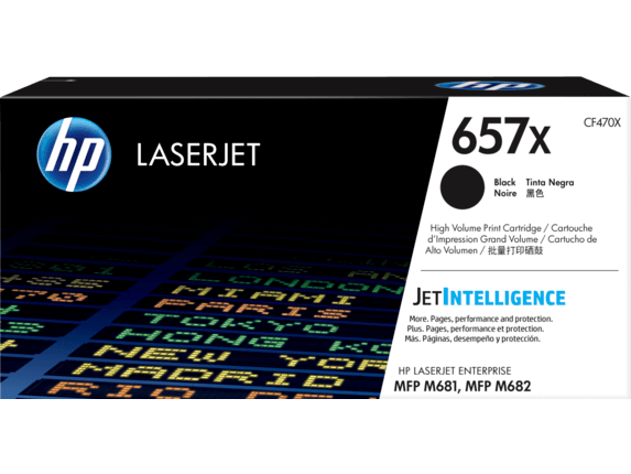 HP 657X High Yield Black Original LaserJet Toner Cartridge 28 000 pgs
