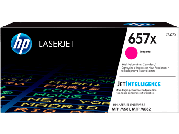 HP 657X High Yield Magenta Original LaserJet Toner Cartridge 23 000 pgs
