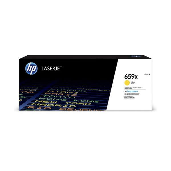 HP 659X High Yield Yellow Original LaserJet Toner Cartridge,29,000 pages