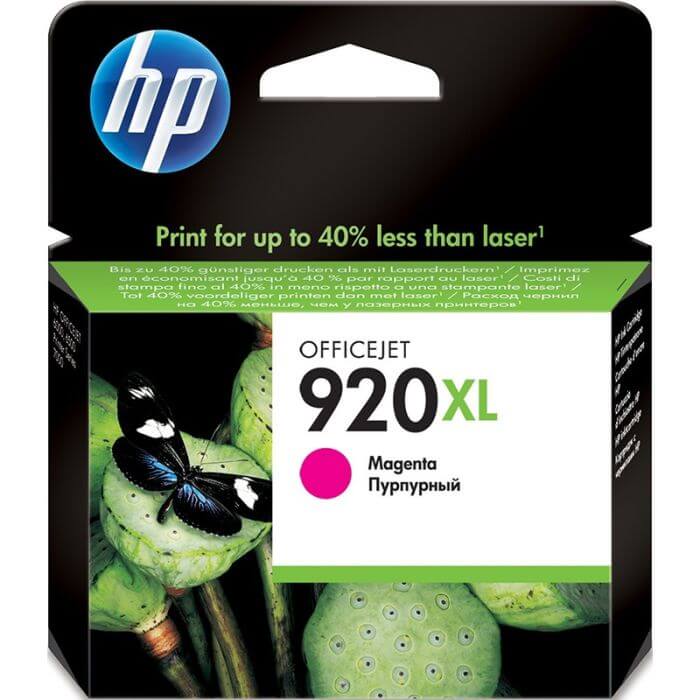 HP 920XL High Yield Magenta Original Ink Cartridge ~700 pgs