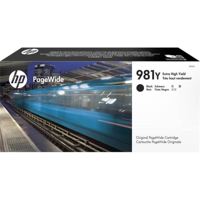 HP 981Y Extra High Yield Black Original PageWide Cartridge ~20 000 pgs