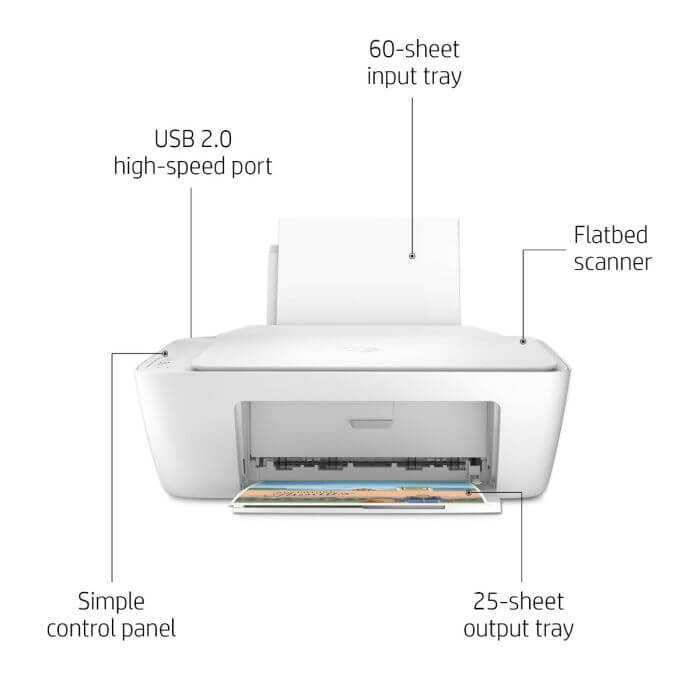 HP DeskJet 2320 AiO Printer