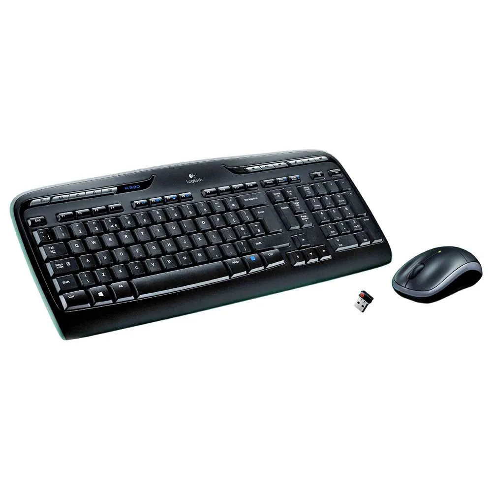 LOGITECH MK330 WIRELESS KEYBOARD AND MOUSE COMBO - WITH MUSIC CONTROL