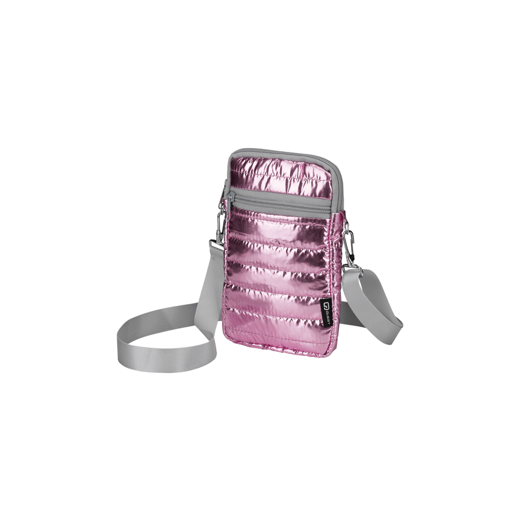 Quest Puffer Cross Body Bag Pink