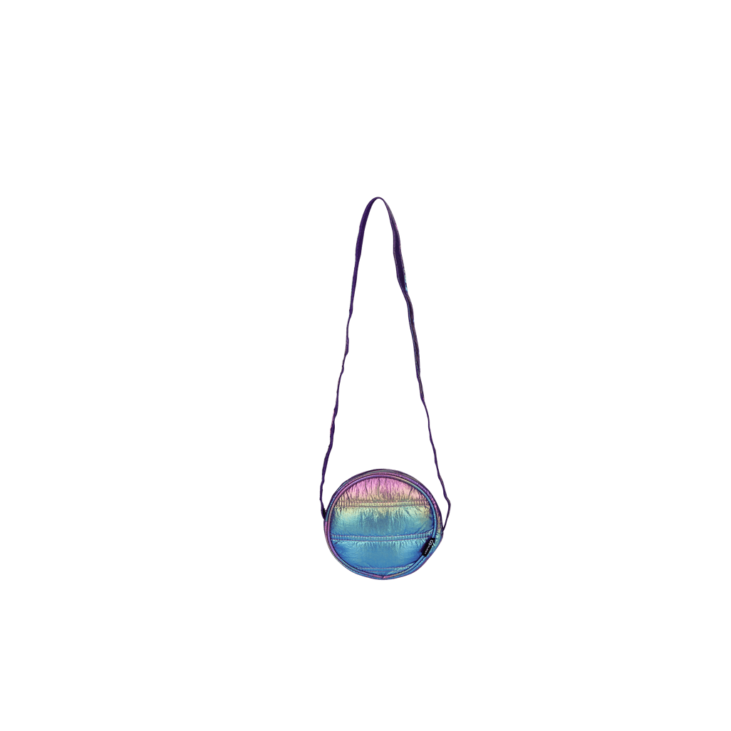 Quest Puffer Cross Body Bag Purple