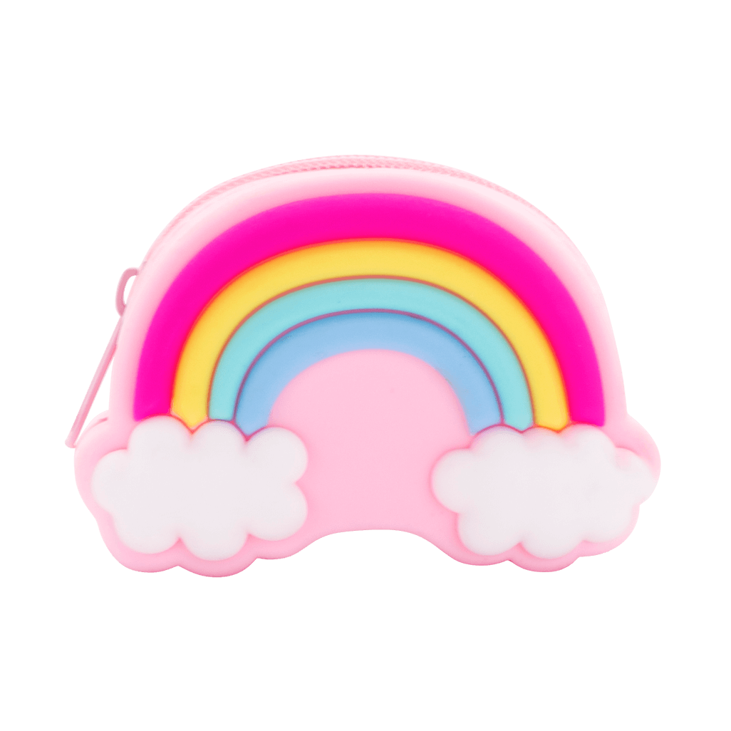 Quest Rainbow Silicone Purse Pink