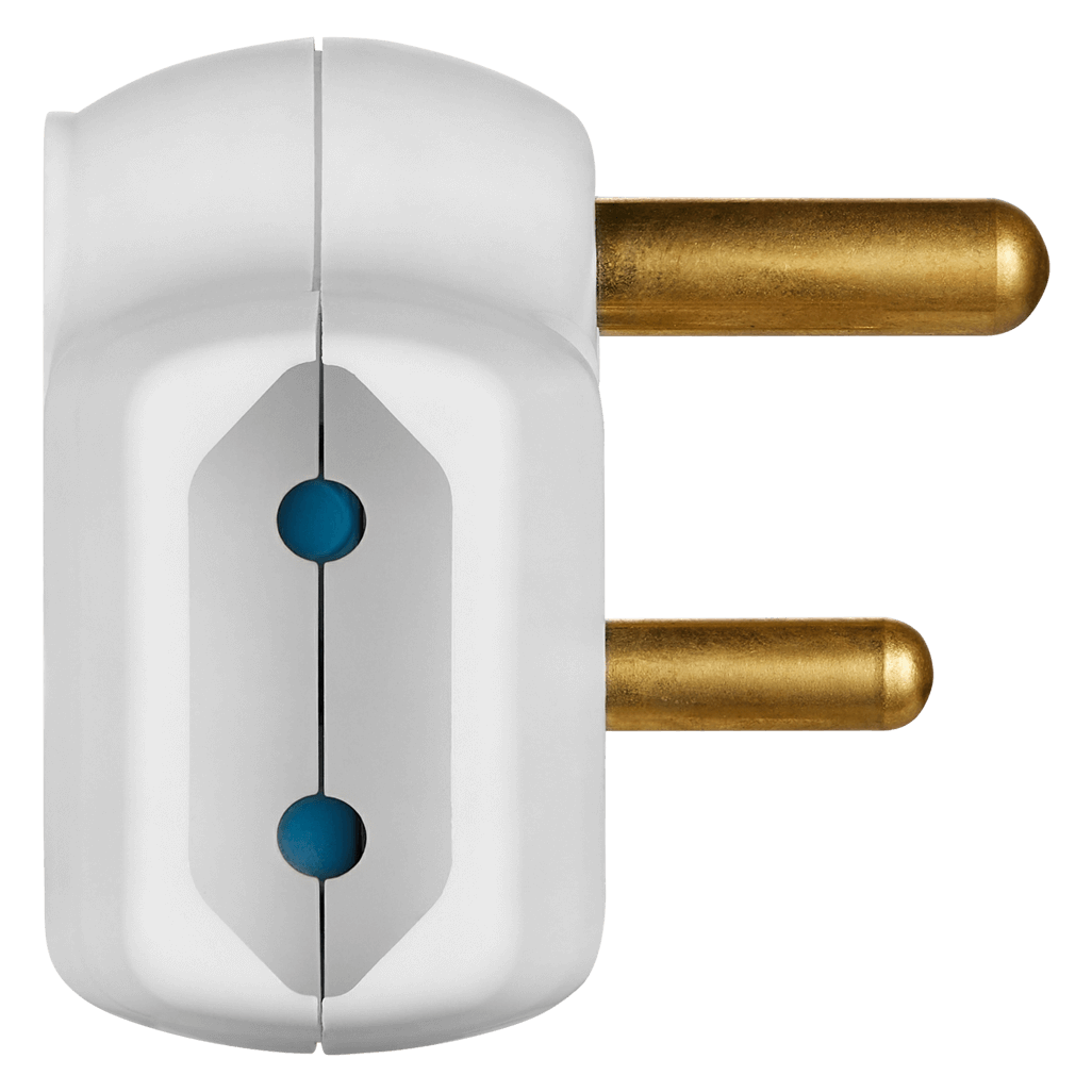 SWITCHED 3 Way Adaptor - White