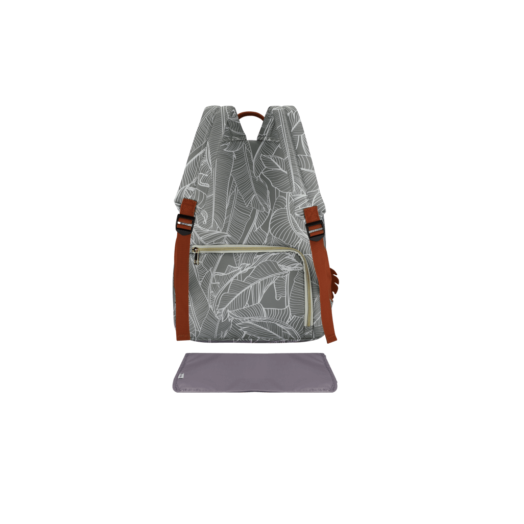 Totes Babe Selva Diaper Backpack Botanical Sage