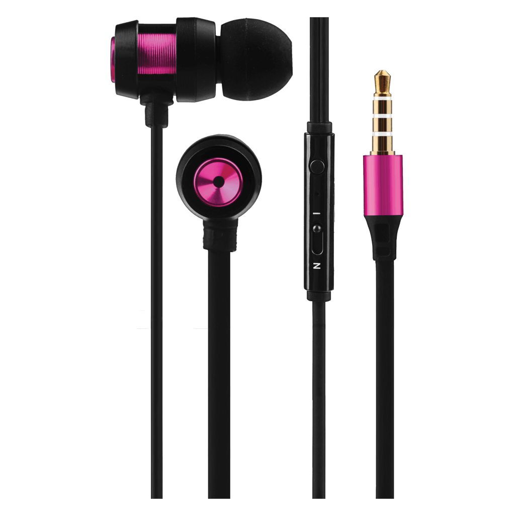 Volkano Alloy series metal earphone - Purple