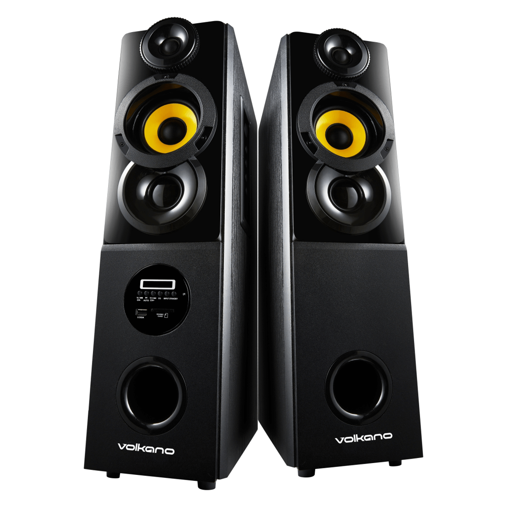 Volkano Aquiver Series Home Theatre Stereo Tower Speakers