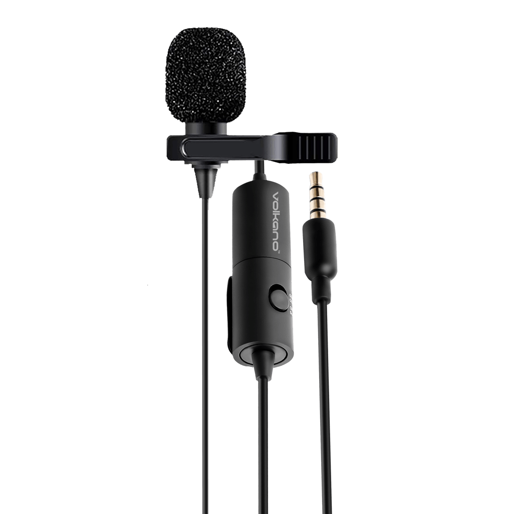 Experience crystal clear audio with the Volkano Clip Pro 3.5mm Microphone – the perfect tool to elevate your sound quality!