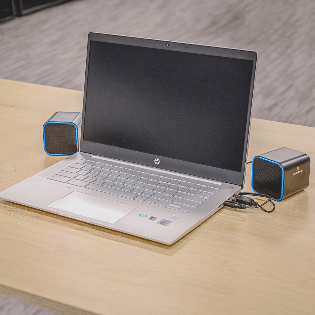 Volkano Diamond Series USB Speaker - Blue