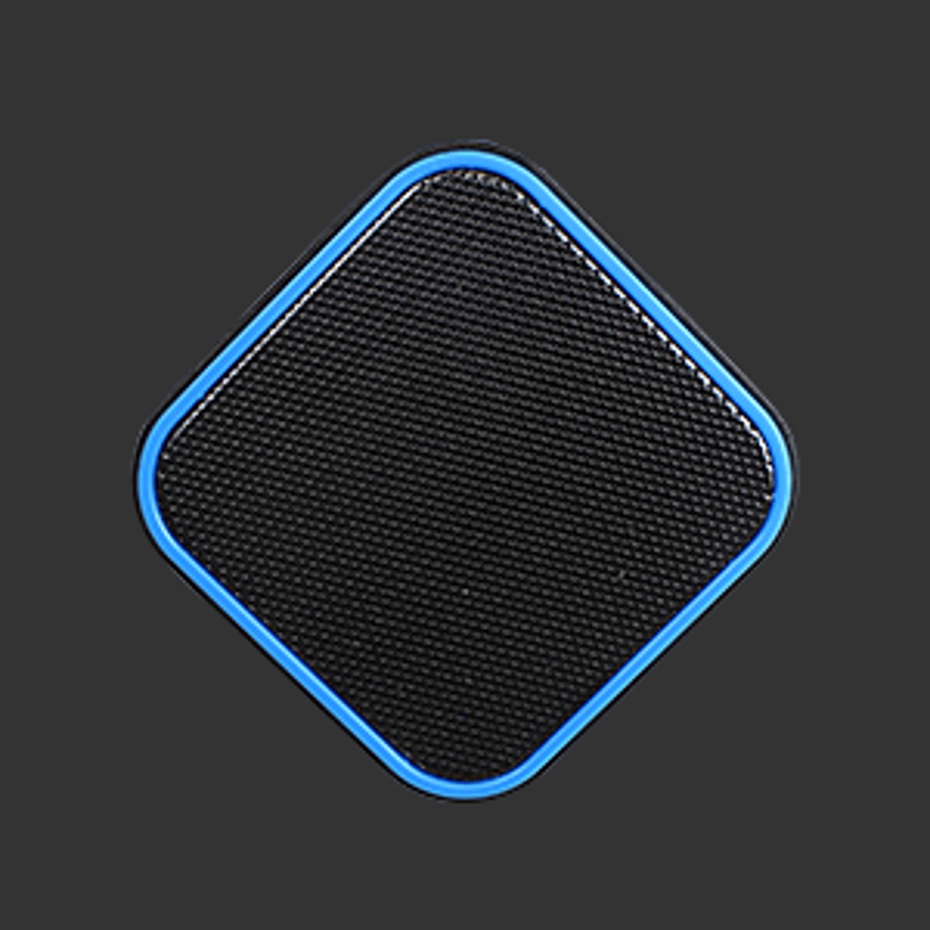 Volkano Diamond Series USB Speaker - Blue