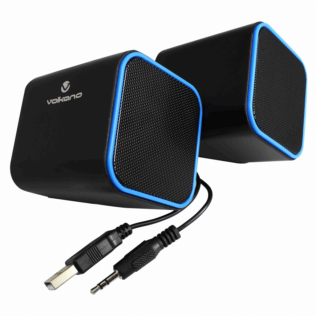 Volkano Diamond Series USB Speaker - Blue