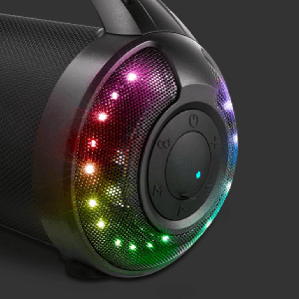 Volkano Mamba Lights 2.0 Series Bluetooth Speaker with RGB Light
