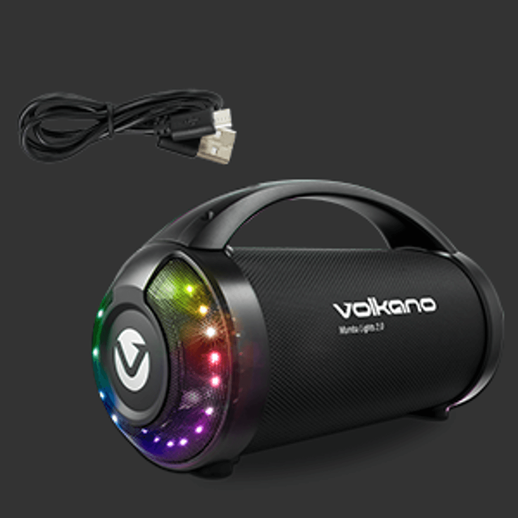 Volkano Mamba Lights 2.0 Series Bluetooth Speaker with RGB Light