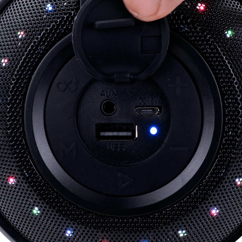 Volkano Mamba Lights 2.0 Series Bluetooth Speaker with RGB Light