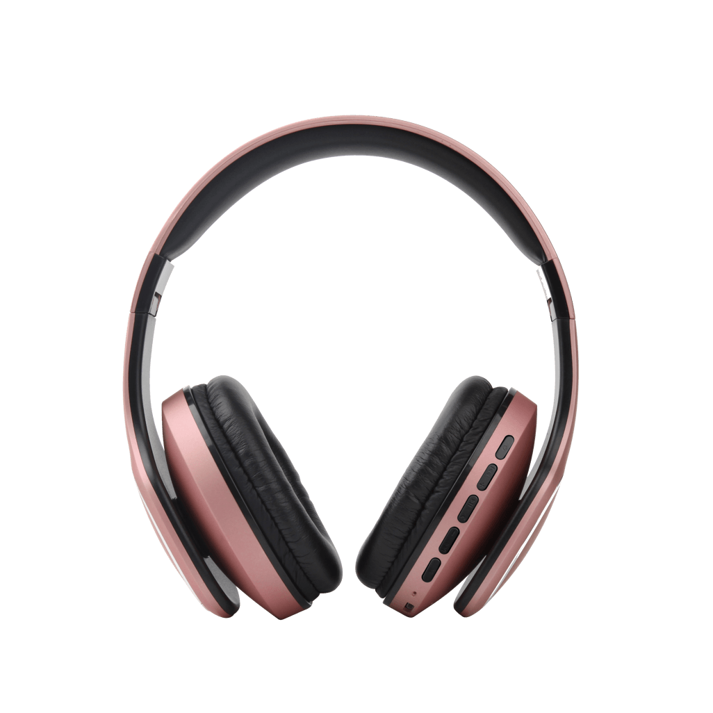 Volkano Phonic Series Bluetooth full size headphones - rose gold