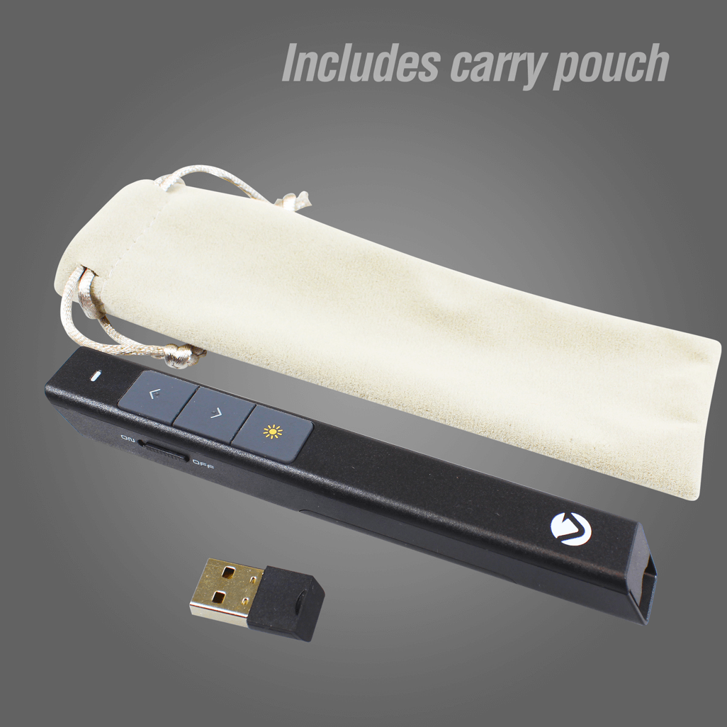 Volkano Present Series Wireless presenter with laser pointer