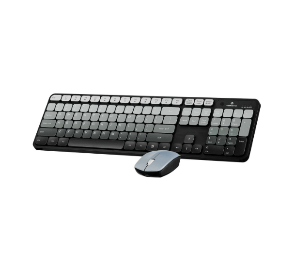 Volkano Prism Series BT Dual Mode Rechargeable Keyboard and Mouse Comb