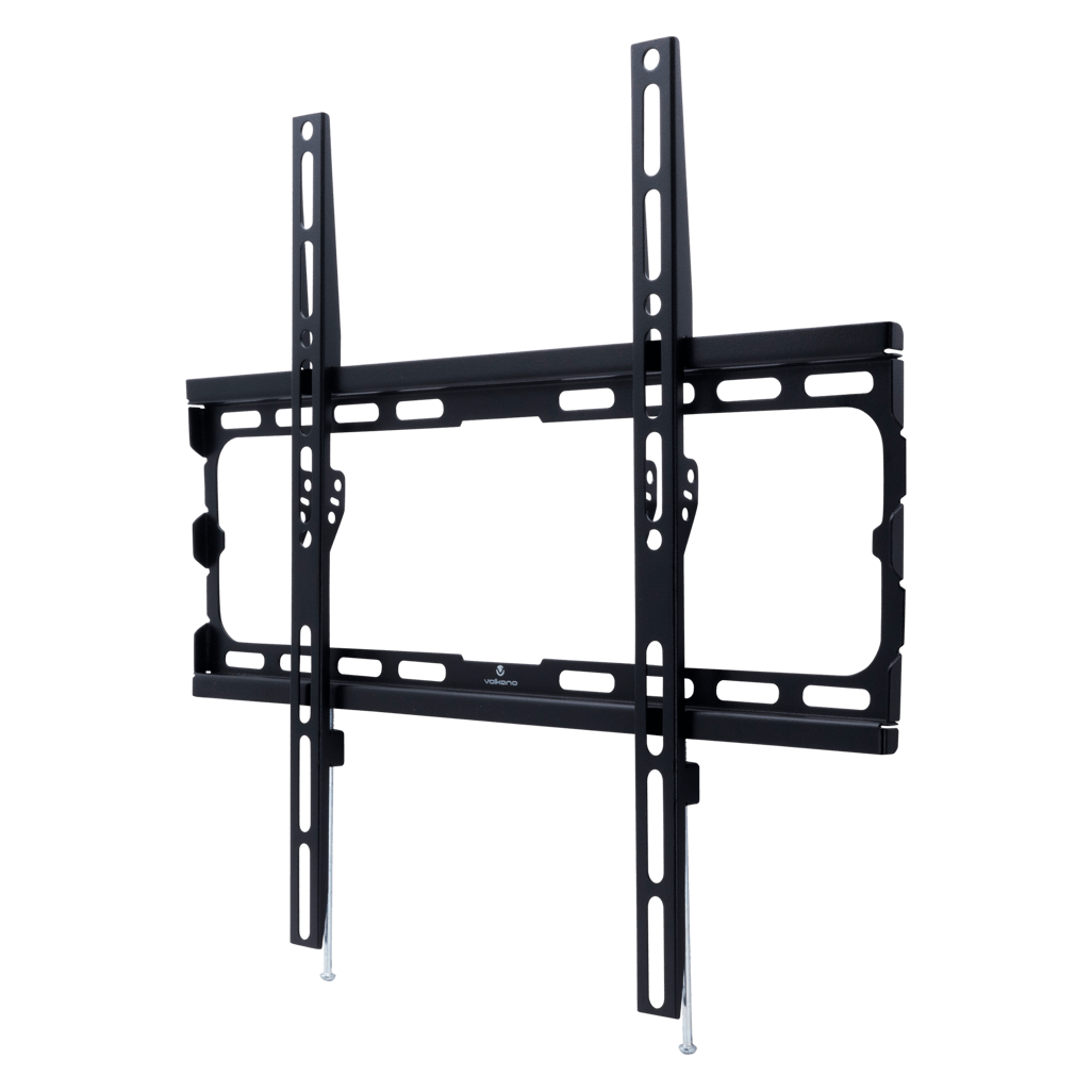 Volkano Steel series Fixed TV Wall Mount bundle for TVs up to 70” TVs