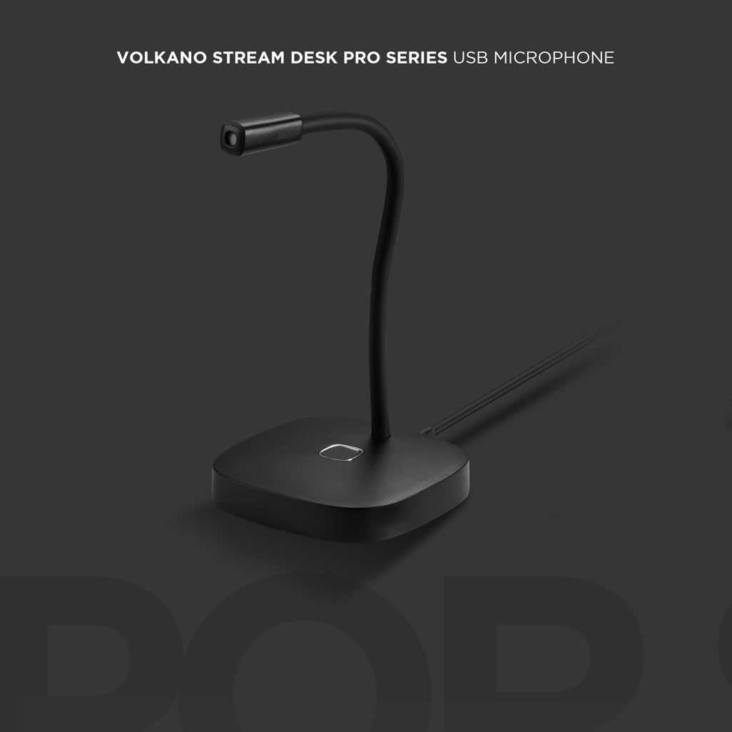 Volkano Stream Desk Pro series USB Microphone