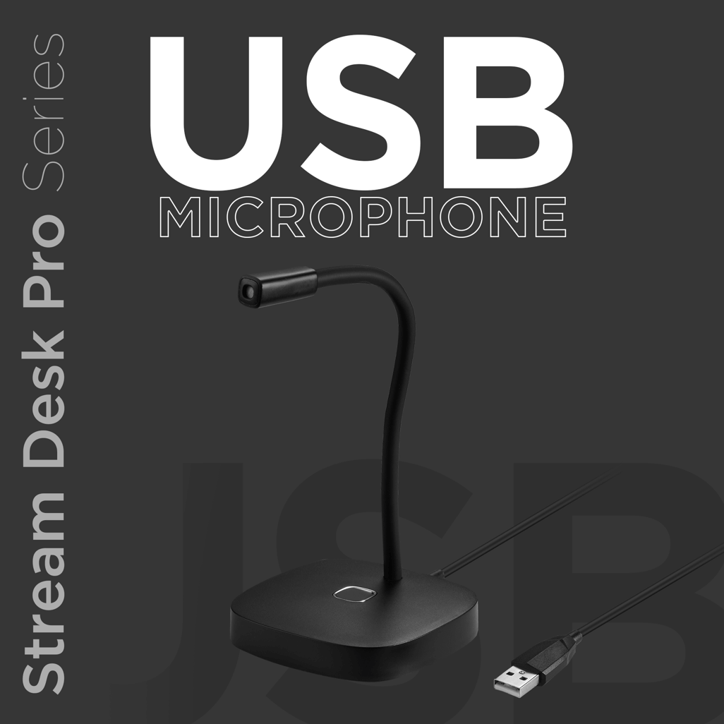 Volkano Stream Desk Pro series USB Microphone