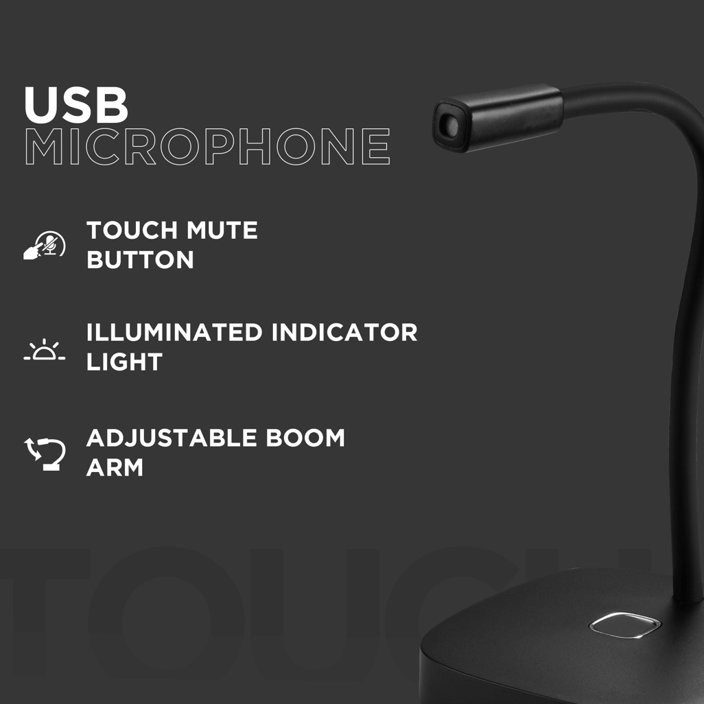 Volkano Stream Desk Pro series USB Microphone