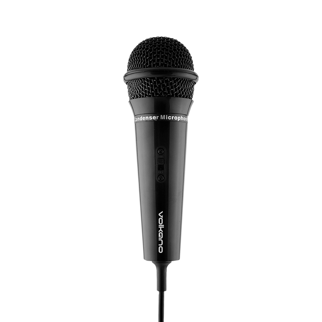Volkano Stream Vocal Microphone with tripod, Aux