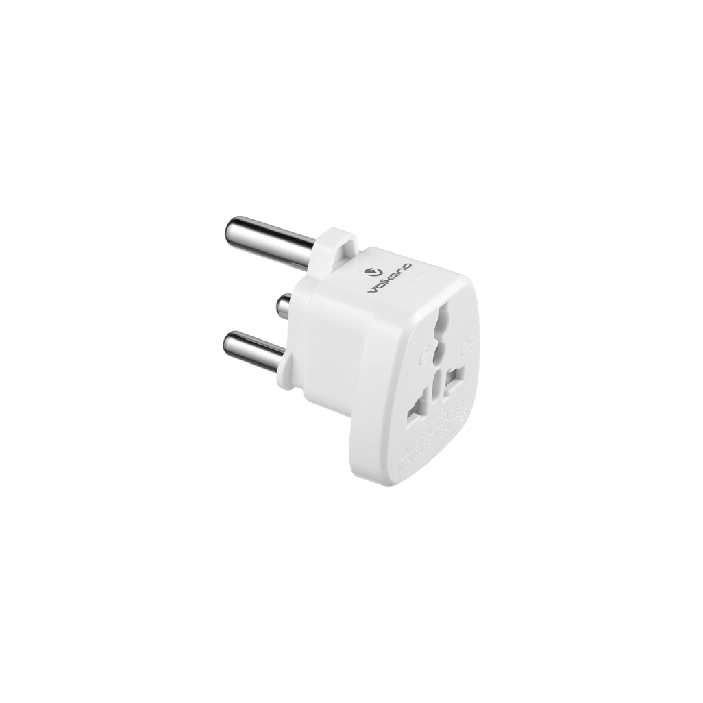 Volkano Traveller SA series travel plug UK/other socket to 15A SA plug