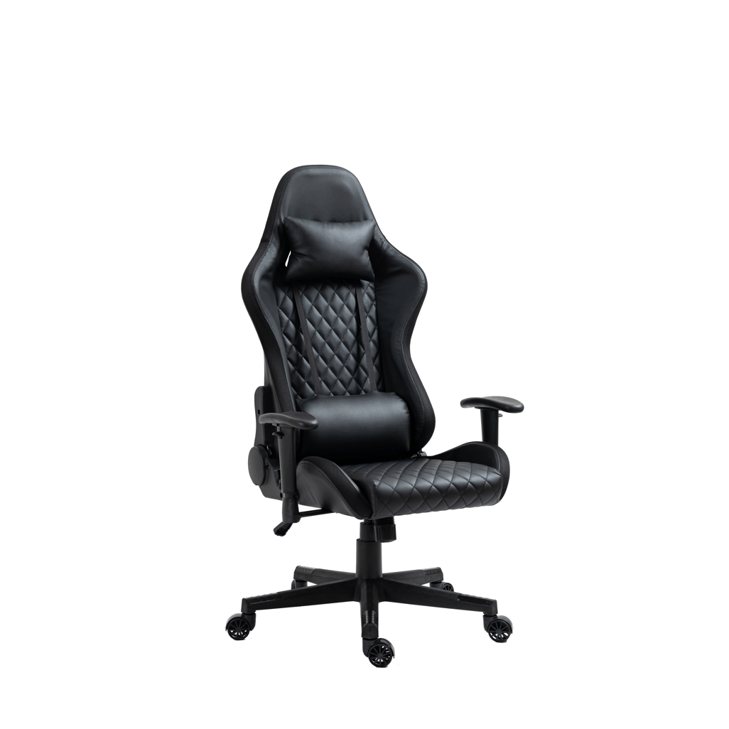 VX Gaming Astro Gaming Chair With Nylon Base, High Quality Faux Leather, 170 Degree Recline