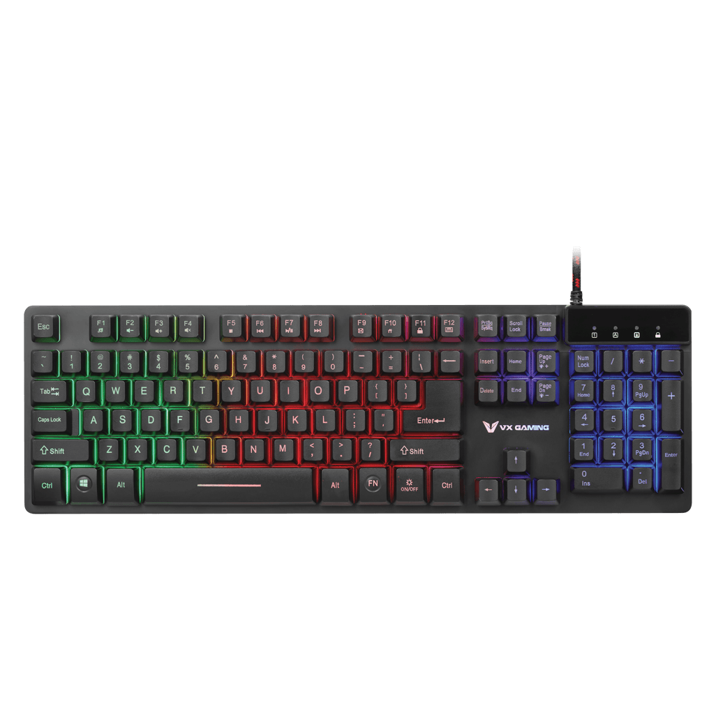VX Gaming Poseidon Series Semi Mechanical Gaming Keyboard