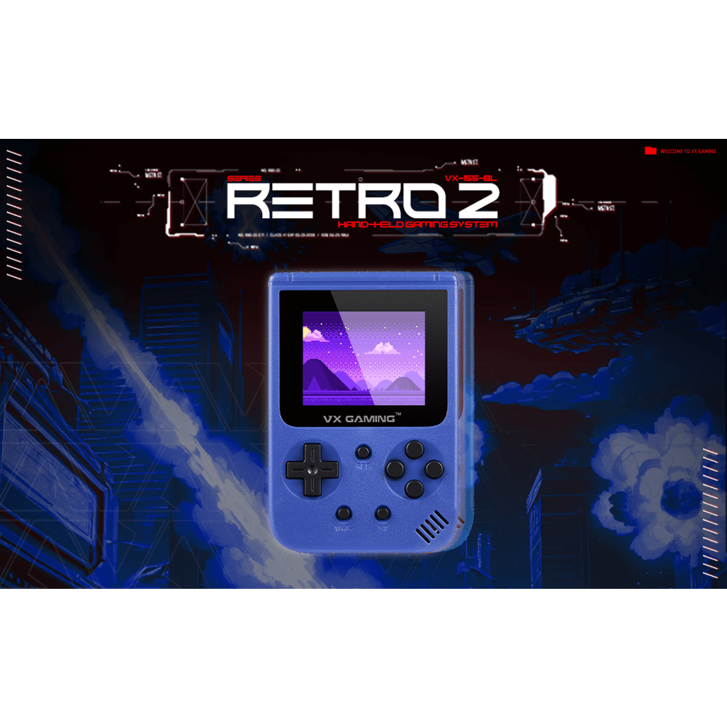 VX Gaming Retro2.0 Series Arcade Gaming Machine 500-in-1, Hand Held Gaming System