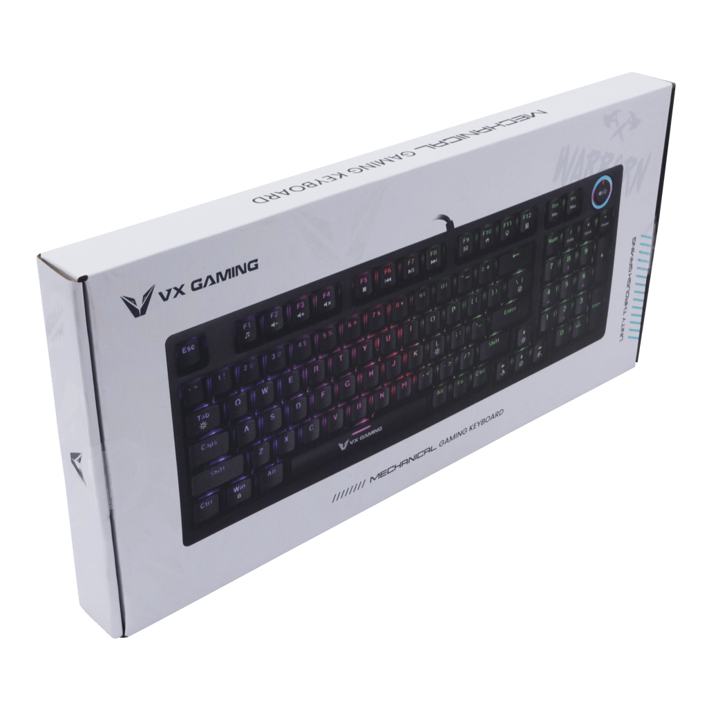 VX Gaming Warborn RGB TKL Mechanical Keyboard