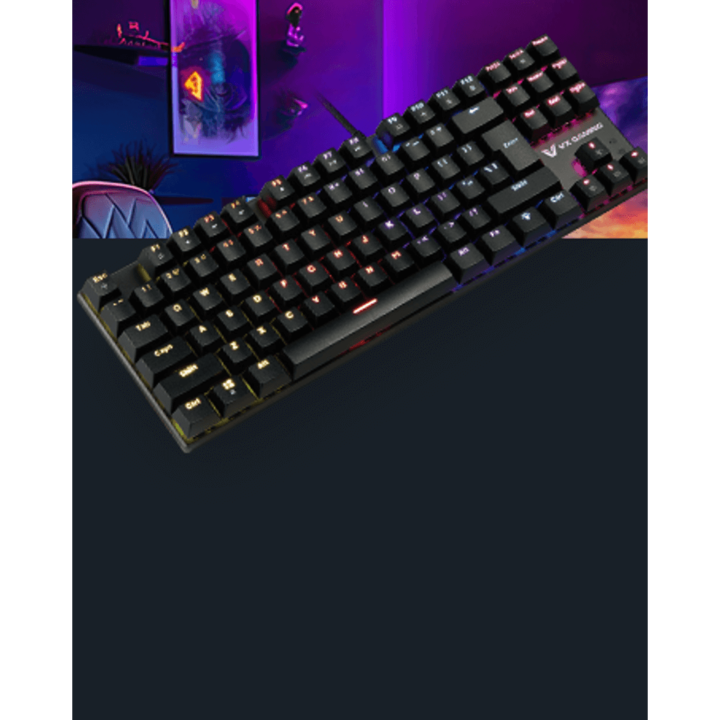 VX Gaming Warborn RGB TKL Mechanical Keyboard
