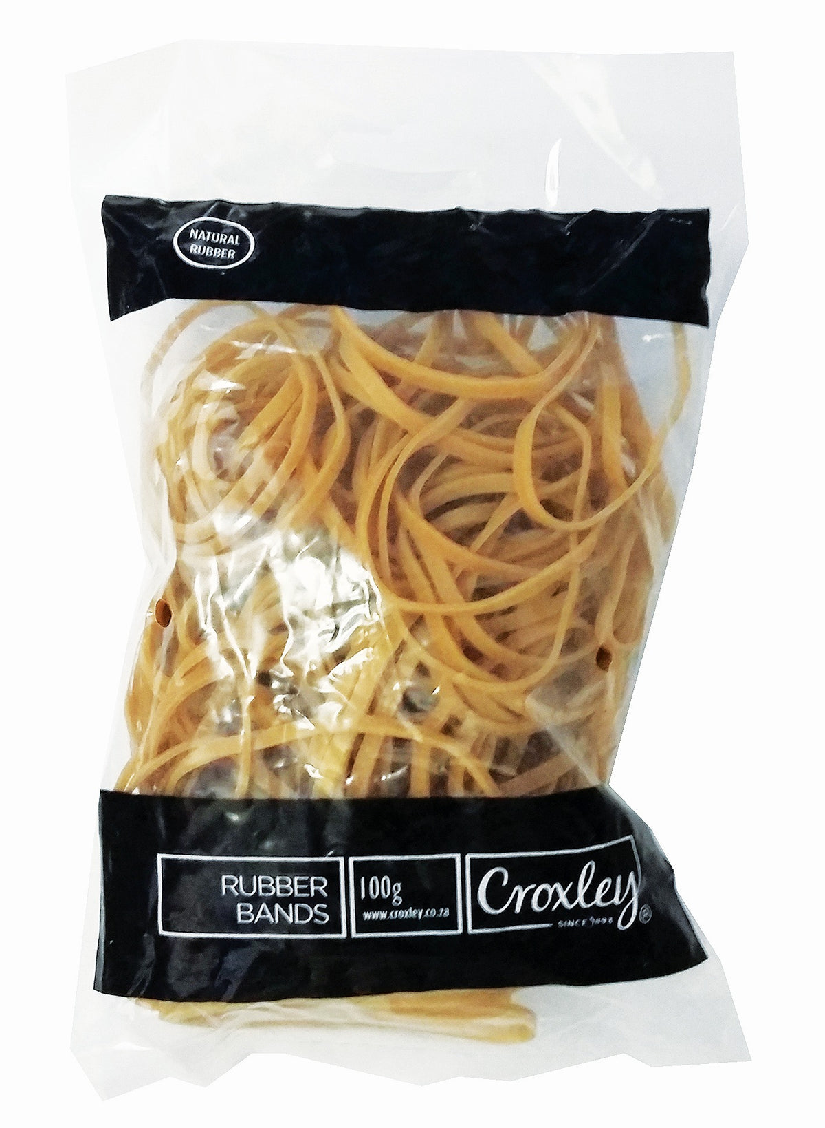CROXLEY 75% Crepe Rubber Bands LT Bag 100g