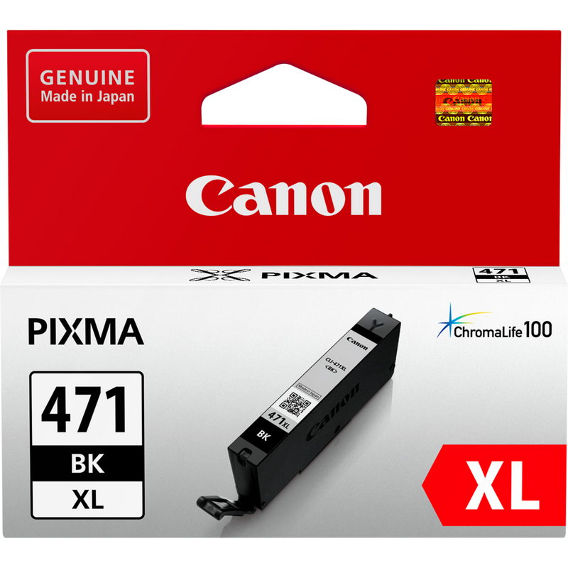 CANON INK CARTRIDGE CLI-471 H/YIELD BLACK