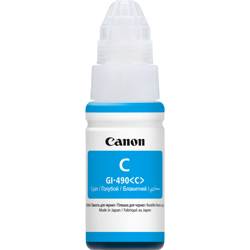 CANON INK BOTTLE GI-490 CYAN